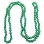 xinpeng 8mm Natural Stone Gemstone Multi-Layered Long Beaded Necklace 47 Inch Wrap Bracelet Handmade Jewelry Gift for Women Men