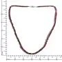 Shop LC 925 Sterling Silver Rhodium Plated Round Rhodolite Garnet Beads Necklace Jewelry Birthday Gifts for Women Size 18'' Ct 36.1