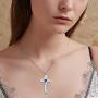 SOULMEET Cremation Jewelry for Ashes, Sterling Silver Urn Necklace for Ashes Women Men, Cherish Memories Jewelry to Keep Someone Near to You