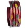 Indian Bollywood Jewelry Bangles Plain Printed Glass Bangles 4p Traditional Costume Matching Bracelets For Women Indian Bollywood Jewelry Bangles Plain Printed Glass Bangles 4p Traditional Costume Matching Bracelets For Women