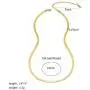 nichowy 2PCS 18K Chain Gold Plated Link Choker Necklace for Women Men Jewelry White/Gold Set nichowy 2PCS 18K Chain Gold Plated Link Choker Necklace for Women Men Jewelry White/Gold Set