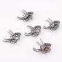 JXMYBA Spider Brooches for Women,Healing Crystal Pendant Gemstone Necklace Balance Chakra Jewelry with Stainless Steel Chain Gift Box