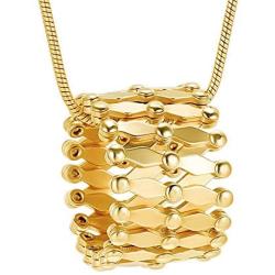 memorial jewelry Magic 3-in-1 Folding Retractable Ring Bracelet Stainless Steel Bracelet Telescopic Rings Bracelet