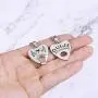 Chamqueen Ouija Board Pendant Necklace Set Pendant Necklace Ouija Board Planchette Alloy Love Pendant Necklace Set Women Necklaces