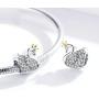 Animal Charms for Pandora Bracelets 925 Sterling Silver Dog Monkey Little Bear Cat Swan Panda Penguin Charms for Bracelets Women Fashion jewelry