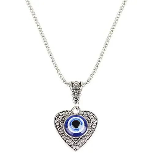 RagBear Evil Eye Charm Greece Blue Necklace Meaning Jewelry from Israel Greek RagBear Evil Eye Charm Greece Blue Necklace Meaning Jewelry from Israel Greek