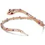 Shiny Shiny Curved Cuff Snake Choker Necklace Rose Gold Color Collar Crystal Cocktail Snake Jewelry Shiny Shiny Curved Cuff Snake Choker Necklace Rose Gold Color Collar Crystal Cocktail Snake Jewelry