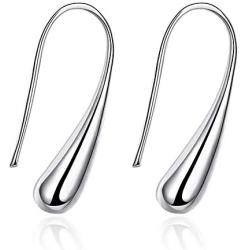 925 Sterliing Silver Earring Fashion Jewelry Teardrop/Water drop/Raindrop Dangle Earrings For Women Valentine Gifts