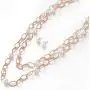 Jones New York Gold Two Twisted Chain White Pearls Necklace and Earrings Set Jones New York Gold Two Twisted Chain White Pearls Necklace and Earrings Set