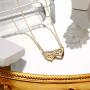 Love Heart Necklace, 14K Gold Filled CZ Pendant Love Heart Necklace Dainty Love Heart Necklaces for Women Lover Wife Teen Girls Friends Mom Anniversary Christmas Birthday Valetines Gifts Jewelry