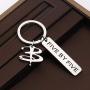 Buffy Vampire Slayer Inspired Gift Five by Five Keychain 90s Television Gifts