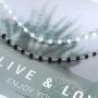 Yalice Beaded Choker Necklace Dainty Necklaces Jewelry for Women and Girls