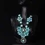 MAYTRY High-end Designer Design Bohemian Turquoise Necklace, Handmade Imported Wax Thread, Retro Fashion and Generous MAYTRY High-end Designer Design Bohemian Turquoise Necklace, Handmade Imported Wax Thread, Retro Fashion and Generous