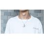 Fomissky Cremation Jewelry Urn Necklaces for Ashes for Women Men, Stainless Steel Keepsake Ashes Necklace Mini Urns for Human Pet Ashes Memorial Gifts