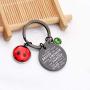 BAUNA Ladybug Keychain BFF Friendship Gift Always Remember You’re Braver Than You Believed Key Ring Cosplay Charm Jewelry