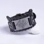 GUNGNEER Men Black Celtic Dragon Leather Bracelet Elastic Irish Strength Power Protection Irish Jewelry Accessories GUNGNEER Men Black Celtic Dragon Leather Bracelet Elastic Irish Strength Power Protection Irish Jewelry Accessories