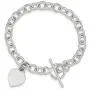 925 Sterling Silver Dangling Engraveable Heart Charm Bracelet 7.25 Inch Fine Jewelry For Women Gifts For Her 925 Sterling Silver Dangling Engraveable Heart Charm Bracelet 7.25 Inch Fine Jewelry For Women Gifts For Her