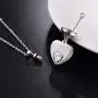 Loved Ones Urn Necklace 925 Sterling Silver Keepsake Memorial Heart Pendant Cremation Jewelry for Women Loved Ones Urn Necklace 925 Sterling Silver Keepsake Memorial Heart Pendant Cremation Jewelry for Women