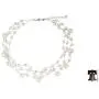 NOVICA White Cultured Freshwater Pearl Multi-Strand Bridal Choker, 15.5'' - 17.5'', Moonlight Glow NOVICA White Cultured Freshwater Pearl Multi-Strand Bridal Choker, 15.5'' - 17.5'', Moonlight Glow