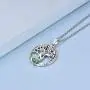 JO WISDOM Women Necklace,925 Sterling Silver Tree of Life Yggdrasil Pendant Necklace with AAA Cubic Zirconia JO WISDOM Women Necklace,925 Sterling Silver Tree of Life Yggdrasil Pendant Necklace with AAA Cubic Zirconia