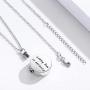 Tree of Life Locket Necklace That Hold Photos and Human Ashes, 925 Sterling Silver 2 in 1 Locket Cremation Urn Necklace, Ashes Keepsake Pendant Engraving Forever in My Heart Jewelry Mother Day Gift for Women Unisex Adult with Gift Box