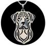 Labrador Retriever Sterling Silver Necklace Dangle Earrings Set by Ginger Lyne Lab Puppy Dog Pet Pendant Box Chain Doggie Animal Paw Print Heart Jewelry for Pit Mom Women Girls Teens