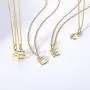 Letter Necklaces Gifts for Women Girls : 14k Gold Plated Dainty Initial Charms Personalized Name Teens Kids Birthday Jewelry