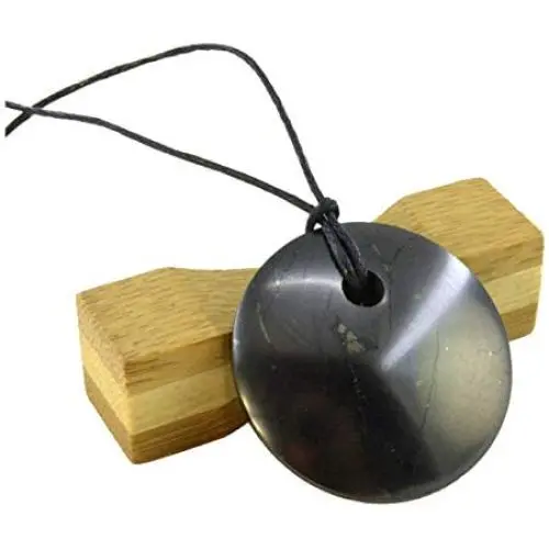 Karelia Shungite Pendant Necklace Various Style Karelia Shungite Pendant Necklace Various Style