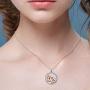 POPKIMI Horse Gifts for Girls Sterling Silver Horse Necklace for Women Birthday Gifts for Horse Lovers