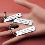 Eigso Sister Keychain Set for 2 3 4 The Love Between Sisters is Forever Sister Keychain from Sister Sister Jewelry Gift