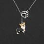 TIIMG Corgi Gift Corgi Mom Gift Corgi Owner Gift Corgi Dangle Earrings Dog Lover Gift Dog Mom Jewelry
