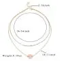 Haloty Boho Layered Coin Pendant Necklace Gold Pearl Beaded Necklaces Chain Jewelry for Women and Girls Haloty Boho Layered Coin Pendant Necklace Gold Pearl Beaded Necklaces Chain Jewelry for Women and Girls