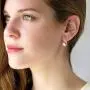Swarovski Crystal Square Cushion Drop Leverback Earrings for Women 14K Rose Gold Plated Hypoallergenic Jewelry Swarovski Crystal Square Cushion Drop Leverback Earrings for Women 14K Rose Gold Plated Hypoallergenic Jewelry