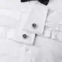 AMITER Cufflinks for Men Initial Mens Crystal Cuff Links Personalized Silver for Wedding Shirt Business Alphabet A-Z AMITER Cufflinks for Men Initial Mens Crystal Cuff Links Personalized Silver for Wedding Shirt Business Alphabet A-Z