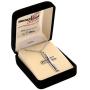 Heartland Classic High Polish Cross Sterling Silver Pendant for Men USA Made