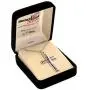 Heartland Classic High Polish Cross Sterling Silver Pendant for Men USA Made