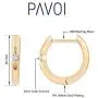 PAVOI 14K Gold Plated Sterling Silver Cubic Zirconia Huggie Hoop Earrings for Women PAVOI 14K Gold Plated Sterling Silver Cubic Zirconia Huggie Hoop Earrings for Women
