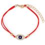 yfstyle Evil Eye Bracelet for Women Men Adjustable Kabbalah String Bracelet for Protection and Luck Amulet Jewelry Gift