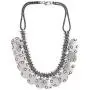 Efulgenz Boho Vintage Antique Ethnic Gypsy Tribal Indian Oxidized Silver Statement Coin Choker Necklace Jewelry Efulgenz Boho Vintage Antique Ethnic Gypsy Tribal Indian Oxidized Silver Statement Coin Choker Necklace Jewelry