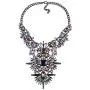 NABROJ Fashion Chunky Statement Necklace Crystal Bib Collar Choker Novelty Costume Jewelry for Women with Gift Box 2 Colors 1 Pc NABROJ Fashion Chunky Statement Necklace Crystal Bib Collar Choker Novelty Costume Jewelry for Women with Gift Box 2 Colors 1 Pc