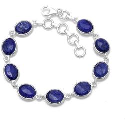 Silver Palace Sterling Silver Natural Gemstone Bracelete for Women and Girls