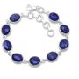 Silver Palace Sterling Silver Natural Gemstone Bracelete for Women and Girls
