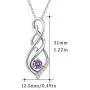 Mother Day Gift Clearance Infinity Necklace for Women S925 Sterling Silver Infinity Jewelry I Love You Forever Pendant Necklace Gifts for Women 18+2 Inch with Gift Box Mother Day Gift Clearance Infinity Necklace for Women S925 Sterling Silver Infinity Jewelry I Love You Forever Pendant Necklace Gifts for Women 18+2 Inch with Gift Box