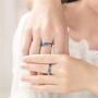 NXowzf S925 Sterling Silver Starry Night Rings Adjustable Size NXowzf S925 Sterling Silver Starry Night Rings Adjustable Size