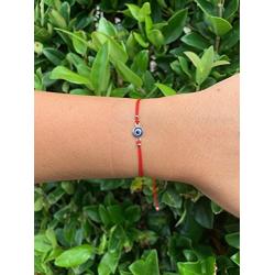 2909R Red String Evil Eye Bracelet for Women Kabbalah Protection Jewelry for Good Luck