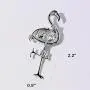 KimYoung Flamingo Brooch Pin Jewelry for Women, Gifts for Girlfriend Wife KimYoung Flamingo Brooch Pin Jewelry for Women, Gifts for Girlfriend Wife