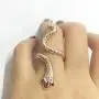 YANCHUN Adjustable Gothic Punk Rock Snake Rings for Women Retro CZ Snake Ring for Girls Halloween Party Jewelry YANCHUN Adjustable Gothic Punk Rock Snake Rings for Women Retro CZ Snake Ring for Girls Halloween Party Jewelry