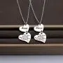 FOTAP Aunt and Niece Gifts The Love Between Aunt and Niece is Forever Necklaces Set Auntie Gift Niece Necklaces FOTAP Aunt and Niece Gifts The Love Between Aunt and Niece is Forever Necklaces Set Auntie Gift Niece Necklaces