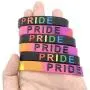 Rinspyre 6 Pack Gay Pride Bracelets Rainbow LGBT Silicone Bracelet Sport Rubber Wristbands Team Party Jewelry Rinspyre 6 Pack Gay Pride Bracelets Rainbow LGBT Silicone Bracelet Sport Rubber Wristbands Team Party Jewelry