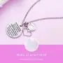 Melix Home Inspirational Gifts Necklaces You are Braver Than You Believe Initial Letter Necklace for Girls Women Birthday Graduation Gift Encouragement Jewelry